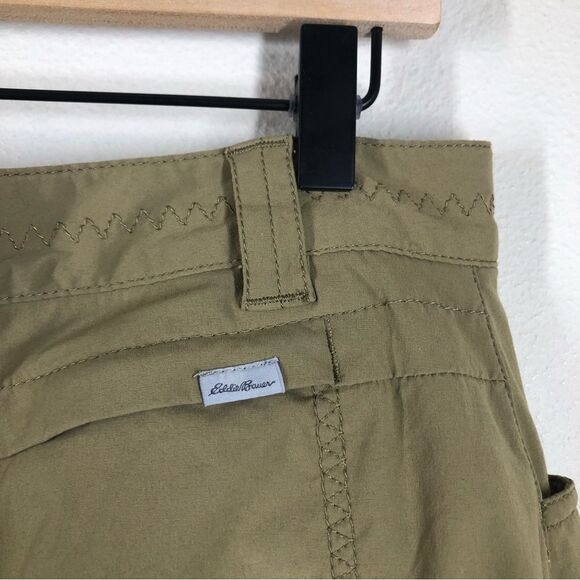 Eddie Bauer First Ascent Skort Skirted Shorts Tan Plus Size 16 Petite - Picture 6 of 7